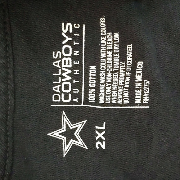 NFL Dallas Cowboys Football Sunday Funday Graphic T Shirt - Picture 4 of 4